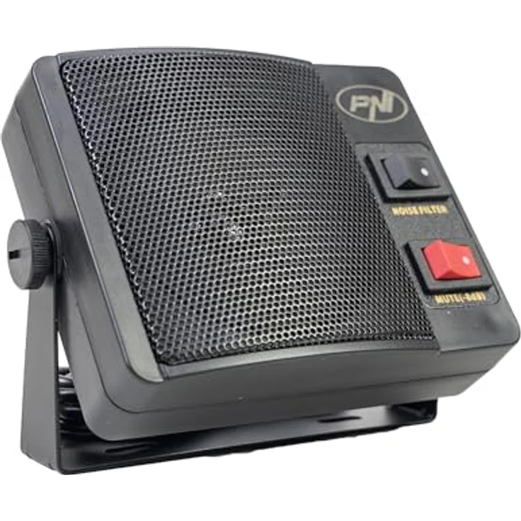 PNI DE750, Externer Lautsprecher für CB-Radiosender, 8 Ohm, 4 W, 3-Zoll-Lautsprecher mit 3,5-mm-Buchse, robustes Design, 180 cm Kabel – Bild 3