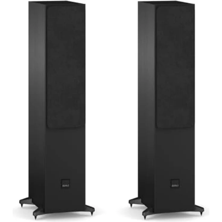DALI Sonik 5, Passive HiFi-Standlautsprecher mit Dual 13,3 cm Tieftöner, 2,8 cm Hochtöner, SMC-Magnetsystem, schwarze Esche (Paar) – Bild 2