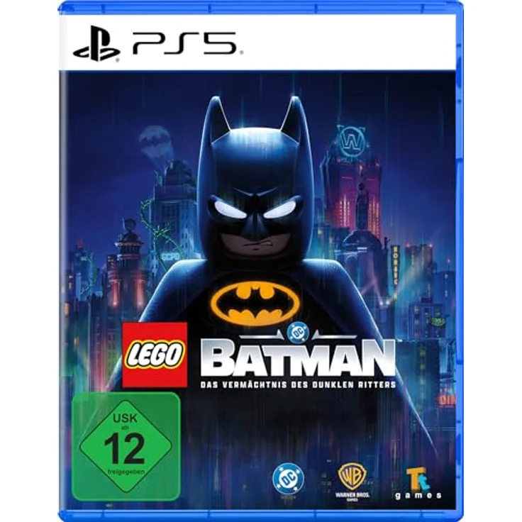 Warner Bros LEGO Batman: Das Vermächtnis des Dunklen Ritters, PS5-Game mit authentischem Kampfsystem und offener Welt in Gotham City – Bild 1