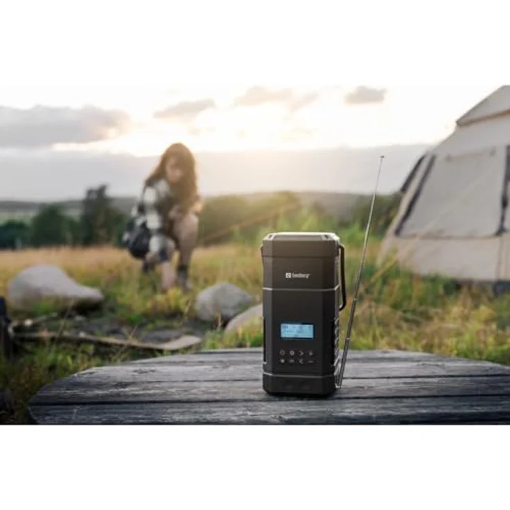 Sandberg Survivor Lantern All-in1, 10000 Powerbank, Schwarz – Bild 2