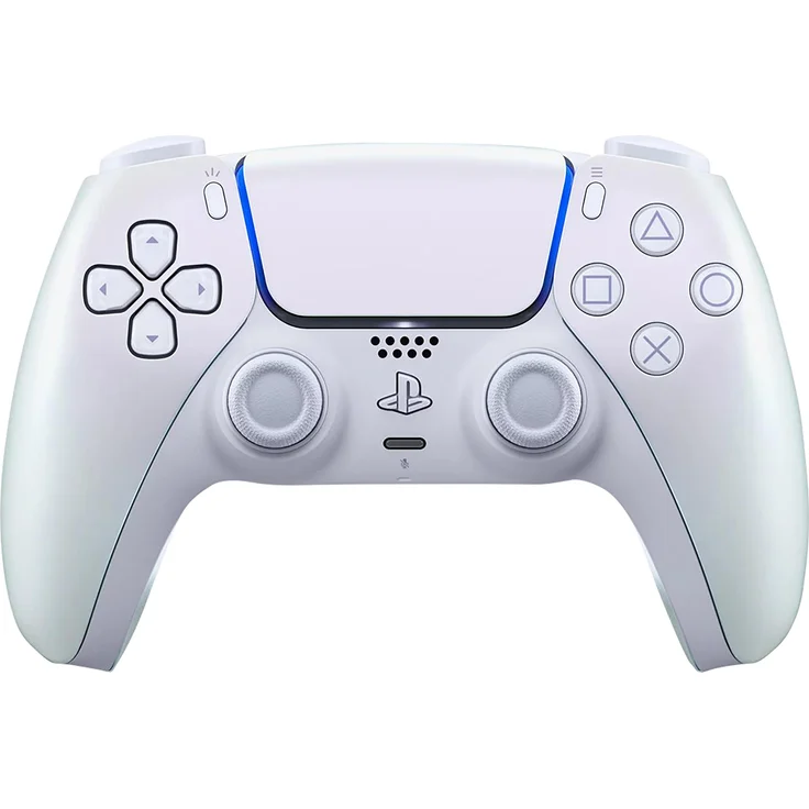 Sony DualSense Wireless-Controller Chroma Pearl, Gaming Controller für PS5, Weiss mit schillerndem Design