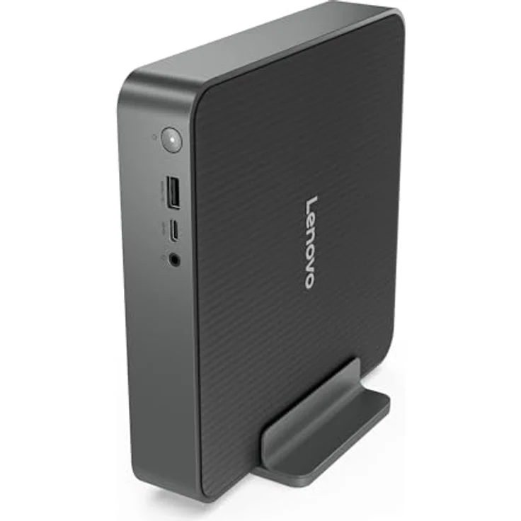 Lenovo IdeaCentre Mini 01Q8X10, kompakter Desktop-PC mit 1 TB SSD, 32 GB RAM, Snapdragon X und Windows 11, Grau – Bild 2