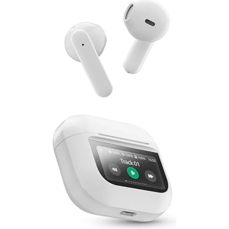 Music Sound GROOVE, True Wireless Stereo Kopfhörer für Anrufe und Musik, kabellos, 95 g, weiß