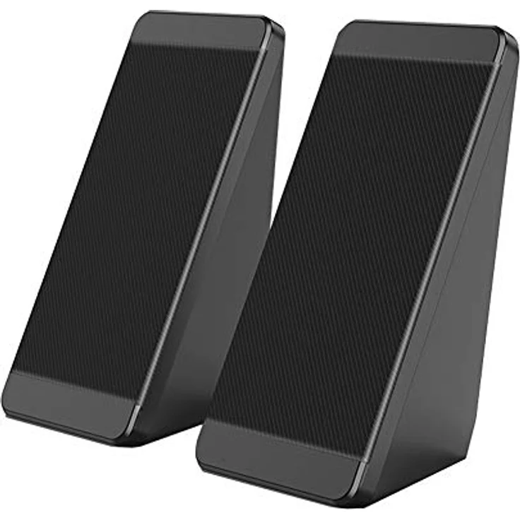 Bolwins G69DS USB Lautsprecher, Portable 6W PC-Lautsprecher mit Dual-Lautsprechereinheiten, kompatibel mit PC, Laptop, Tablet und Smartphone – Bild 1