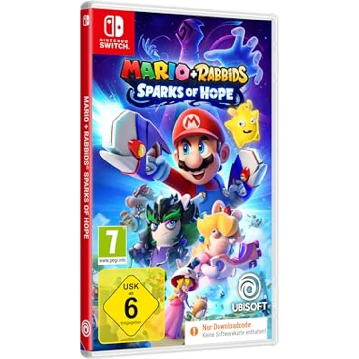 UBISOFT Mario + Rabbids Sparks of Hope - Nintendo Switch, innovatives Kampfsystem, galaktisches Abenteuer, 9 Spielfiguren – Bild 1