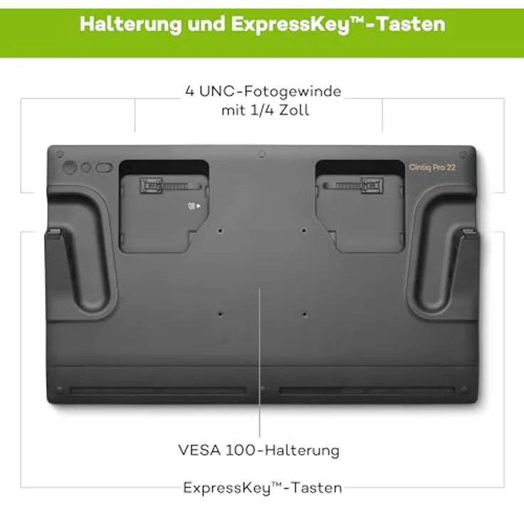 Wacom CINTIQ PRO 22, 4K-Stift-Display mit 120 Hz, Schwarz – Bild 6