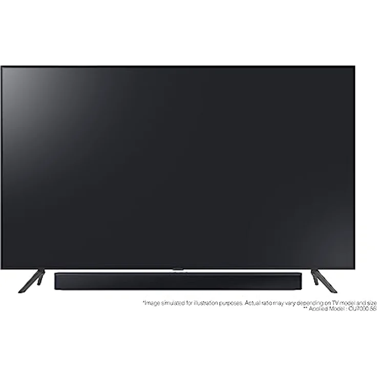 Samsung Soundbar HW-C430/ZF Serie C, 3 Lautsprecher, Subwoofer inklusive, 2.1-Kanal-Audio, Adaptive Sound Lite, Black 2023 – Bild 4