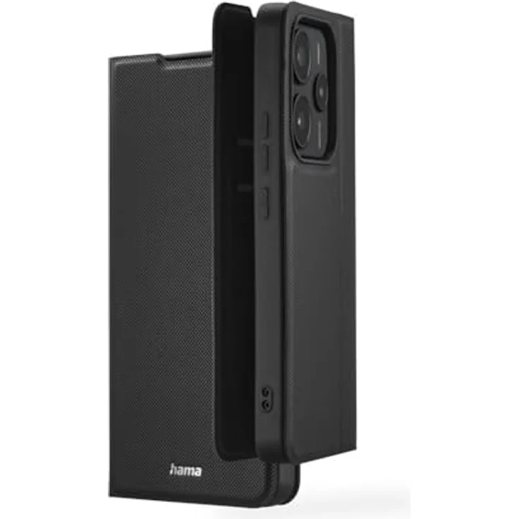 Hama 019417 Daily Protect Folio Handytasche für Xiaomi Redmi Note 14 4G, Schwarz – Bild 10