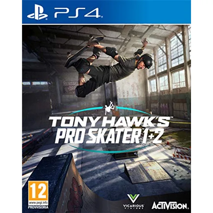 PlayStation 4 Tony Hawk´s Pro Skater 1+2 - PlayStation 4, Skateboard-Spiele Remastered mit Tony Hawk, 2 Spieler Modus