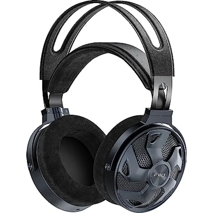 FiiO FT3 HiFi Studio 32 Ohm kabelgebundener Over-Ear/Open-Back-Kopfhörer, 60 mm Hochleistungs-Dynamik-Treiber-Headset 3,5 mmSE/4,4 mm/6,35 mm für Audiophile/Stereo, großartiger Klang (32 Ohm)