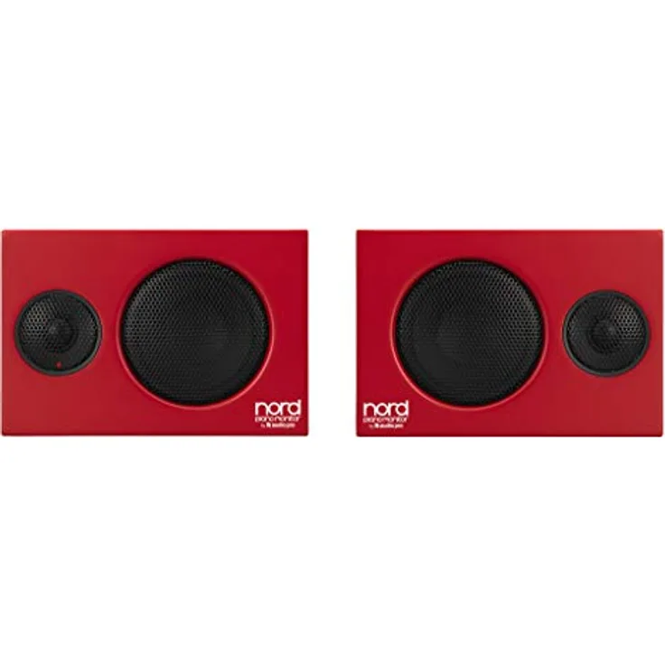 NORD Piano Monitor V2, Aktive Studio-Monitore mit optimaler Klavierwiedergabe und zusätzlichem Audioeingang