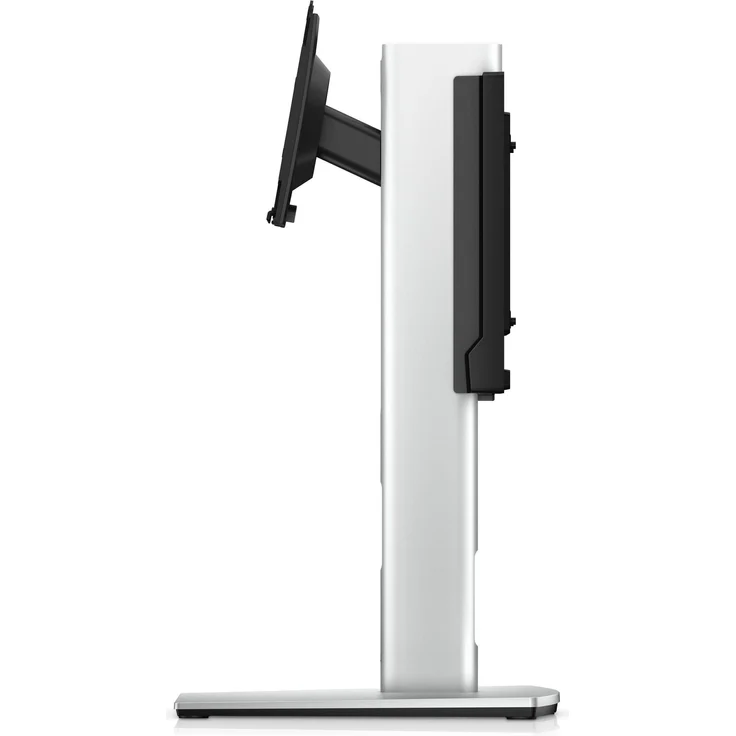 Dell MFS22 Monitor Halterung (Wand, 27 Zoll) in Silber, ergonomische und platzsparende Lösung