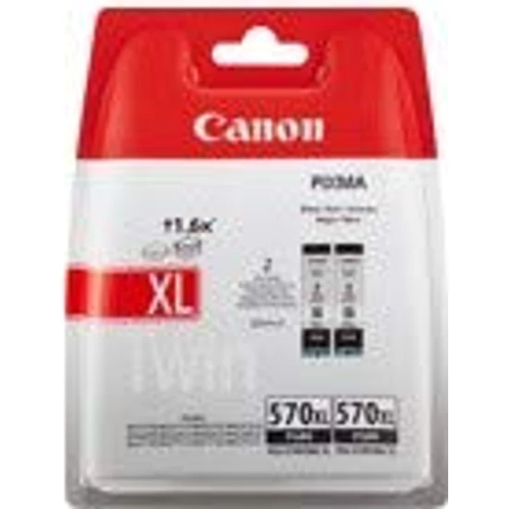 Canon PGI-570PGBK XL Twin 22ml 500Seiten Pigment schwarz – Bild 2