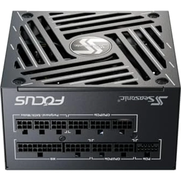 Seasonic Focus GX 80 PLUS Gold Netzteil, modular - 850 Watt, schwarz, Effizientes ATX-3.1-Netzteil, unterstützt PCIe 5.1, 135-mm-Lüfter mit Fluid-Dynamisches Lager, OptiSink-Design – Bild 3