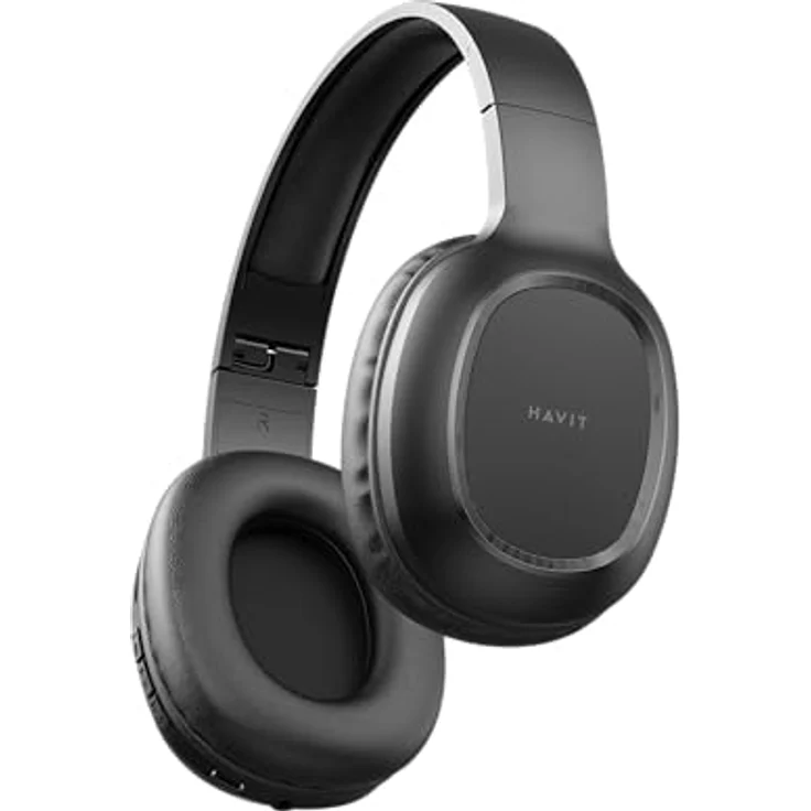 Havit H2590BT Pro kabellose Kopfhörer (schwarz) mit sattem Klang und Bluetooth-Technologie – Bild 5