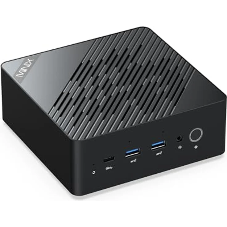 MINIX ER937-AI Mini PC, AMD Ryzen AI 9 HX 370, 32GB DDR5, 1TB PCIe 4.0 SSD, Wi-Fi 7, Dual 2.5G LAN, Quad 8K Display, Fingerabdruck-Sicherheit – Bild 1
