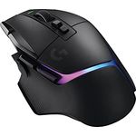 Logitech G502 X PLUS LIGHTSPEED Kabellose RGB-Gaming-Maus - Optische Maus mit LIGHTFORCE Hybridschaltern, LIGHTSYNC RGB, HERO 25K Gaming-Sensor, Kompatibel mit PC - macOS/Windows - Schwarz