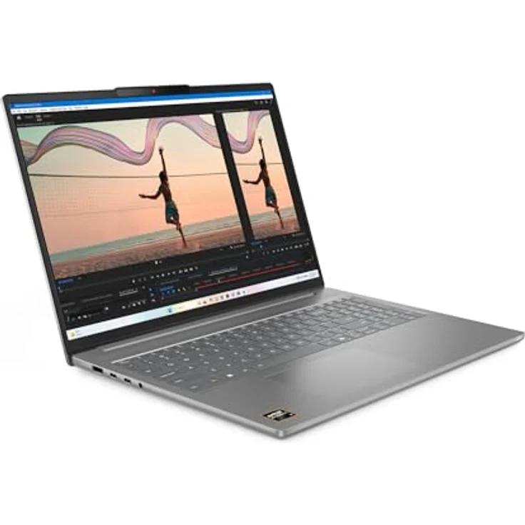 Lenovo IdeaPad Slim 5 16AKP10, WUXGA Notebook 16 Zoll, 1920 x 1200 Pixel, 16 GB RAM, 1 TB SSD, Windows 11 Home, AMD Ryzen 5 bis 4,5 GHz, grau – Bild 7
