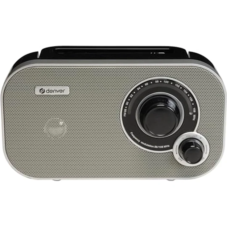 Denver Electronics TR-51 Transistor-Radio, grau – Bild 8