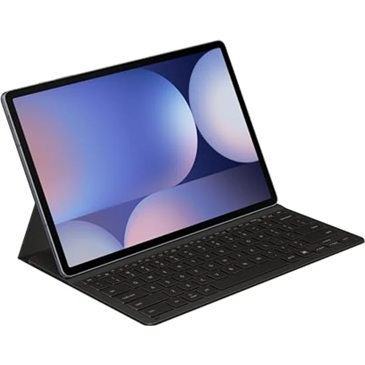 Samsung Book Cover Keyboard Slim EF-DX820, Tablet-Hülle mit QWERTZ-Tastatur und S Pen Fach, Schwarz – Bild 1