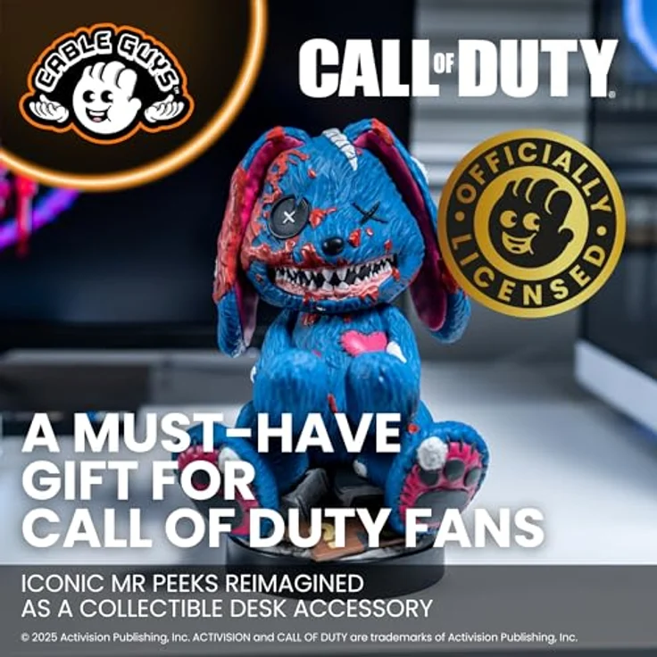 Cable Guys Call of Duty: Mr Peeks Controller Holder und Phone Stand, 21.5 cm, offiziell lizenziertes Zubehör für PlayStation 5 und Xbox Series S/X – Bild 4