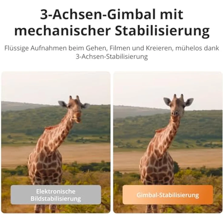 DJI Osmo Pocket 4 Standard Combo, Pocket-Gimbal-Vlog-Kamera mit 1″ CMOS, 4K/240fps, 3-Achsen-Stabilisierung, 2× verlustfreier Zoom, 107 GB Speicher – Bild 3
