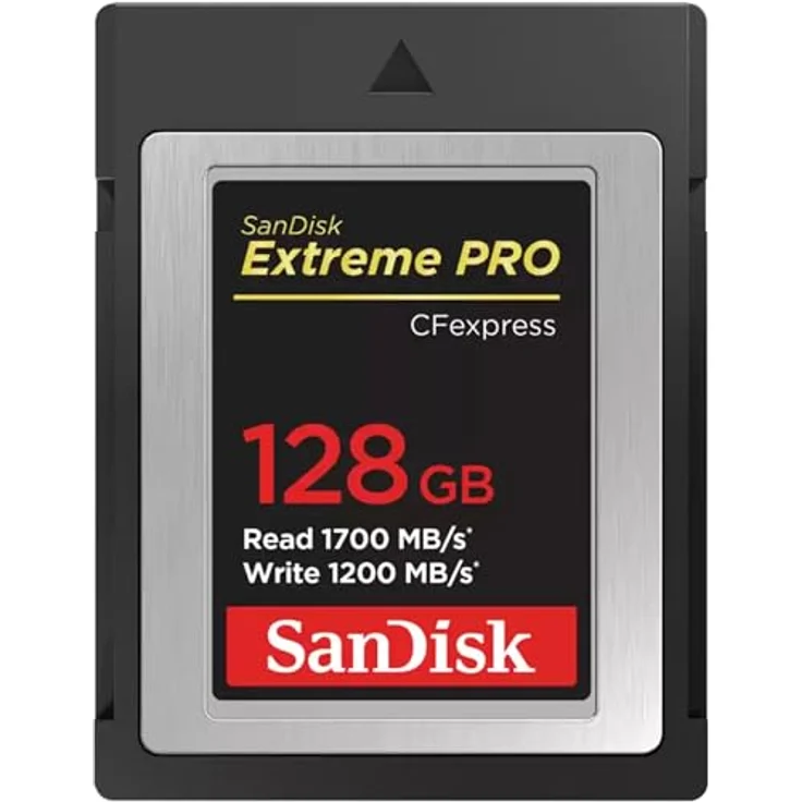 SanDisk Extreme PRO CFexpress Speicherkarte Typ B 128 GB (Lesegeschwindigkeiten bis 1700 MB-s, für RAW 4K-Video, XQD-Kompatibilität, RescuePro Deluxe Wiederherstellung Software) – Bild 3