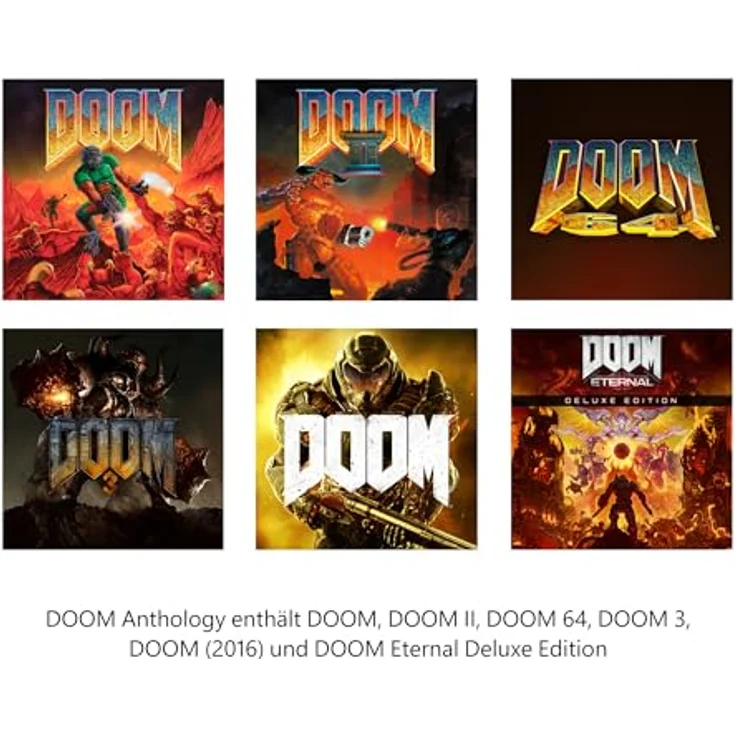 Xbox Doom Anthology - PlayStation (PS4 & PS5), Ego-Shooter-Sammlung - schwarz – Bild 2