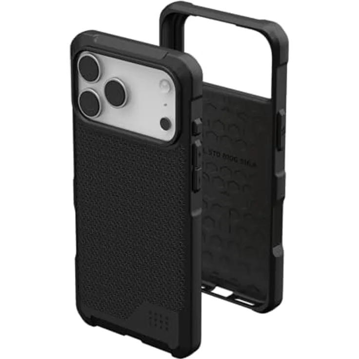 UAG Metropolis LT MagSafe, unzerstörbare Smartphone Hülle für Apple iPhone 17 Pro Max, Schwarz