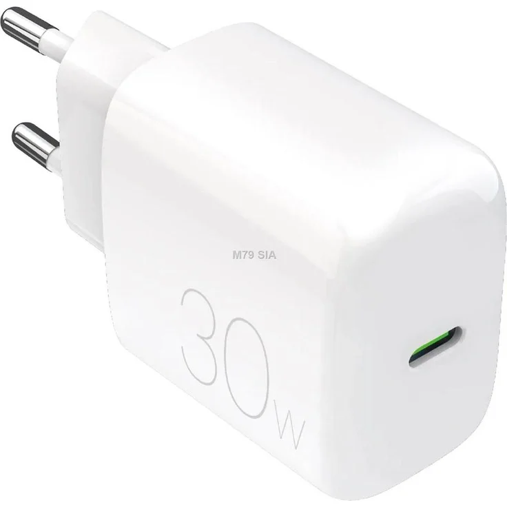 Puro ProLite Ladegerät (30W), USB-C Wandladegerät, Weiss mit Kurzschlussschutz und kompaktem Design