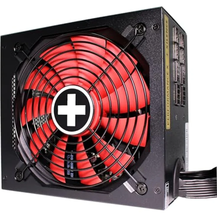 Xilence XP750MR9.2 750W leises PC Netzteil, ATX 3.0 PCI-E Gen 5.0, 80+ Gold, Semi Modular, Gaming, edle Flachbandkabel, 1x20+4PIN, 1x4+4PIN, 1x8PIN, 1xVHPWR, 3xPCI-E 6+2PIN, 3xIDE, 6xSATA, schwarz – Bild 4