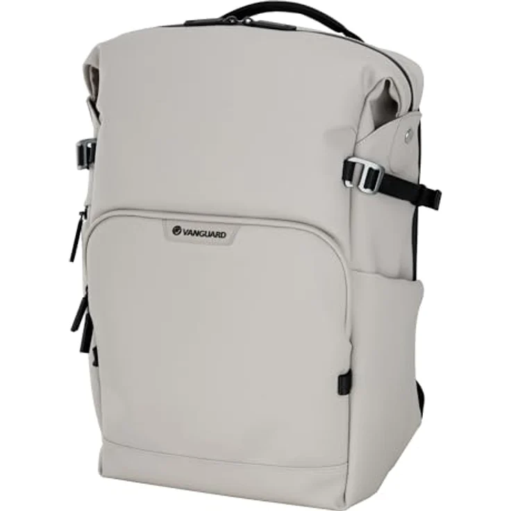 Vanguard VEO LITE B25L CM, Kamerarucksack creme mit 25 Litern Fassungsvermögen, wetterfestem Material und Platz für Vollformat-Kamera und bis zu 4 Objektive – Bild 1