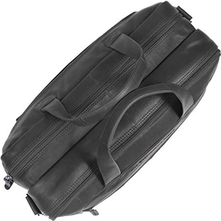 The Chesterfield Brand Aktentasche Ryan 1015 (17.30"), Notebooktasche aus gewachstem Rindleder, schwarz – Bild 5