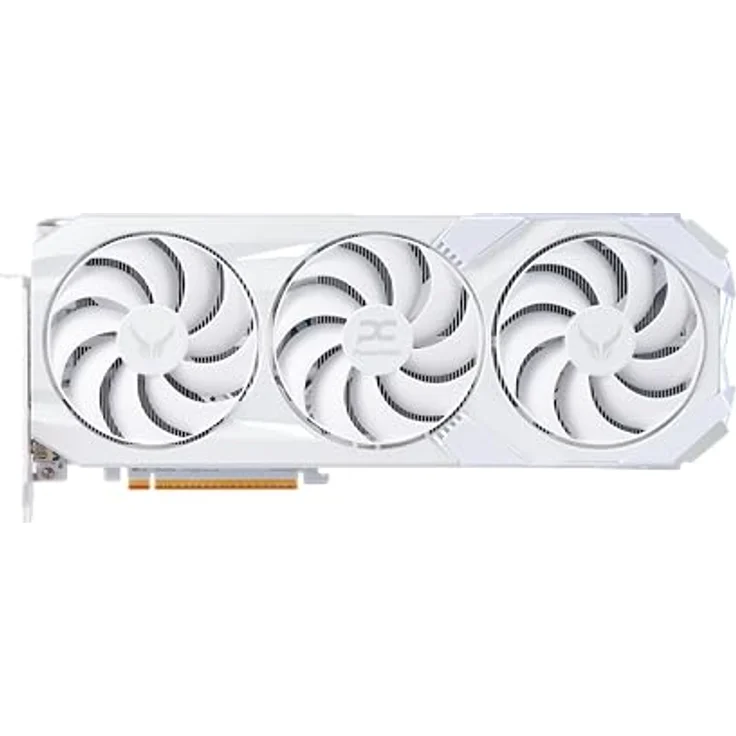 PowerColor Radeon Red Devil Spectral White RX 9070 XT 16GB GDDR6 Grafikkarte, 3 x HDMI 2.1, 3 x DisplayPort 2.1a – Bild 3