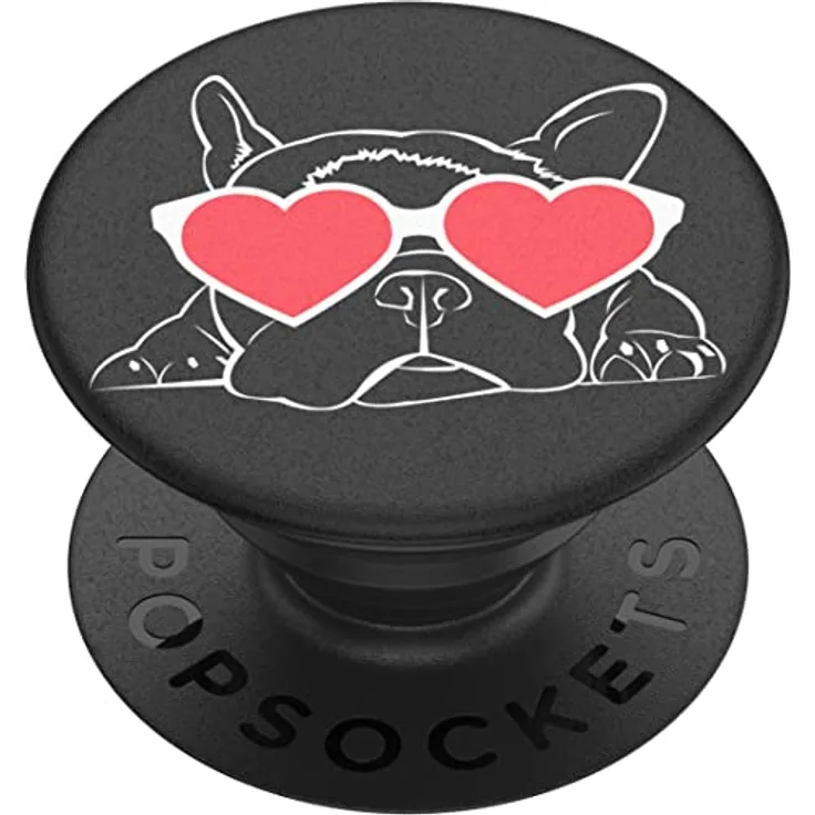 PopSockets PopGrip - Ausziehbarer Sockel und Griff mit einem Austauschbarem Top für Smartphones und Tablets - Sleepy Shades
