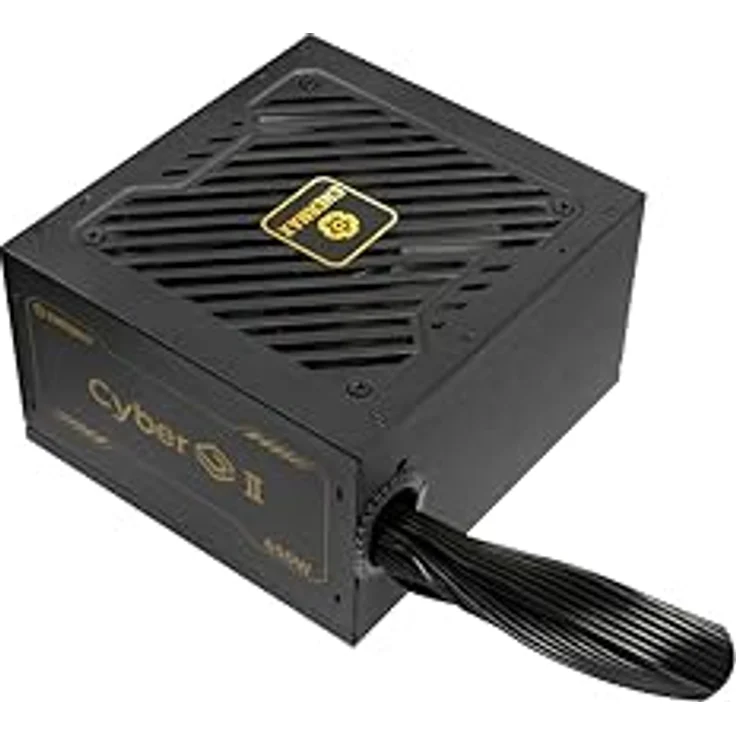 ENERMAX CYBERG II 650 Watt ATX Netzteil | 2X PCIe (6+2) | 80 Plus Gold | Leiser 120mm Lüfter | 105°C jap. Kondensatoren | Schwarz – Bild 4