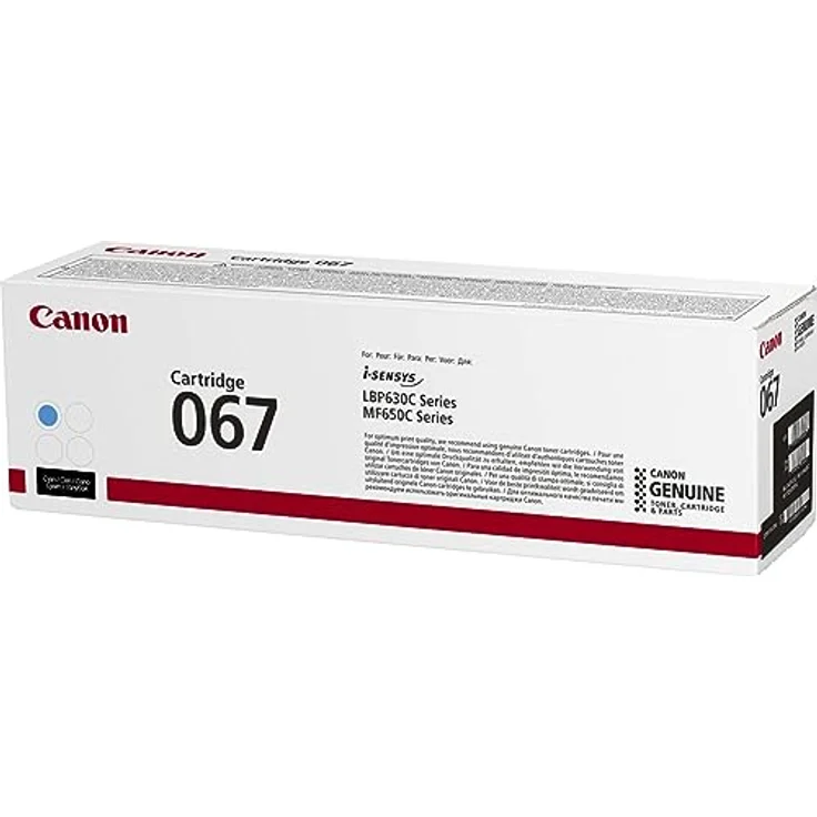 Canon Tonerkartusche Canon Toner 067 cyan - Hochwertige Druckergebnisse in brillanter Farbe – Bild 3