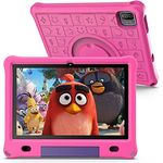 Lipa WQ01 Kinder Tablet Rosa 10,1 Zoll - Kids Tablet - 64 GB Speicher - 3 GB Arbeitsspeicher - Großer Bildschirm - Mit vorinstallierter Spiele-Software - Play Store - Einstellbarer Kinderschutz