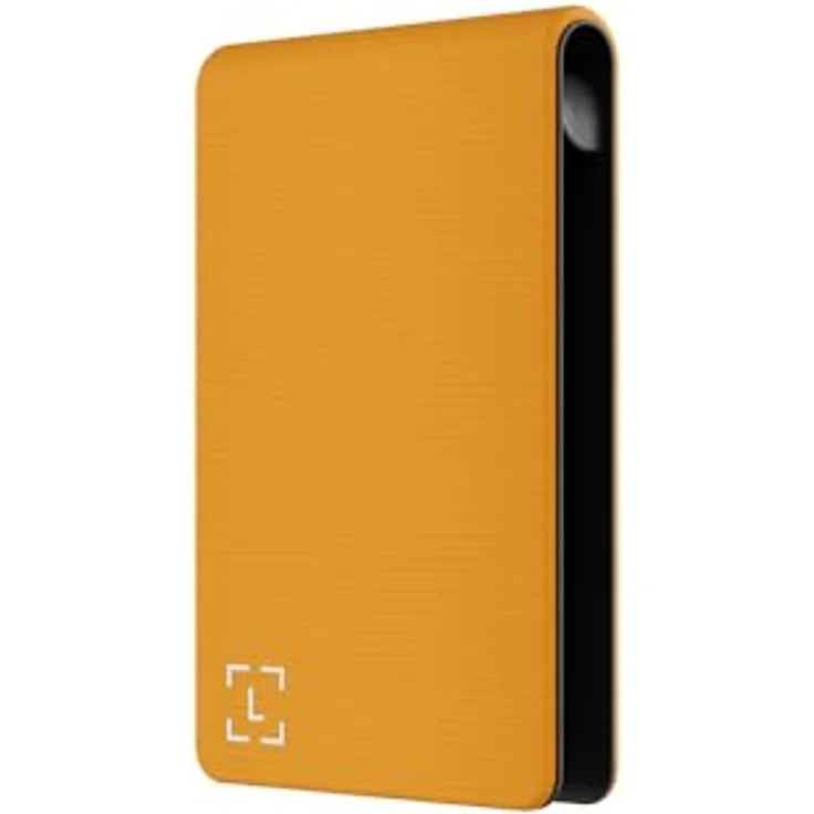 Ledger Nano Gen5 Magnet Folio, Schutz für Touchscreen-Signer mit magnetischem Nylon-Folio, Bitcoin orange – Bild 1
