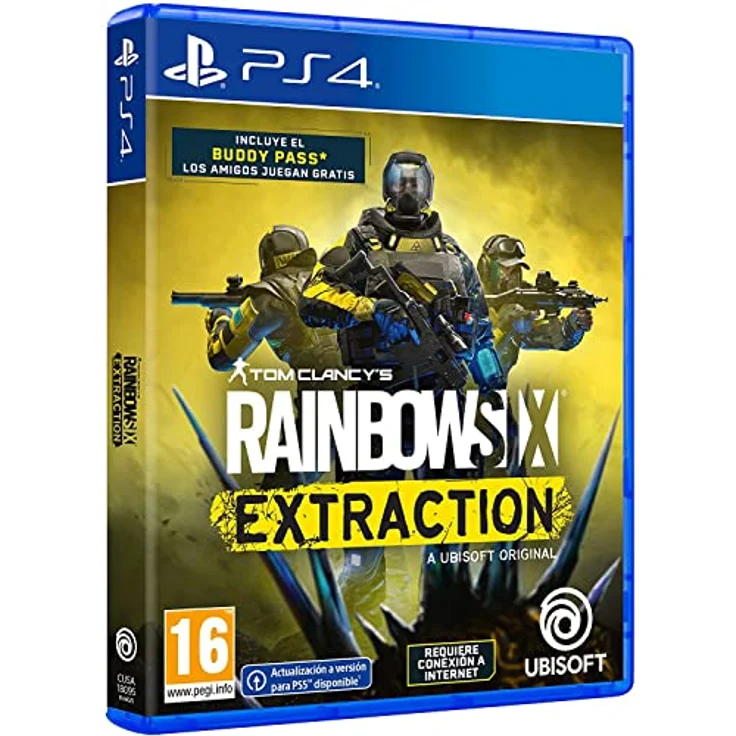 Ubisoft JUEGO SONY PS4 TOM CLANCY S RAINBOW SIX EXTRACTION, PS4-Games - Elite-Agenten von Rainbow Six im Koop- oder Solomodus, unberechenbare Eindämmungszonen, tödliche außerirdische Bedrohung – Bild 1