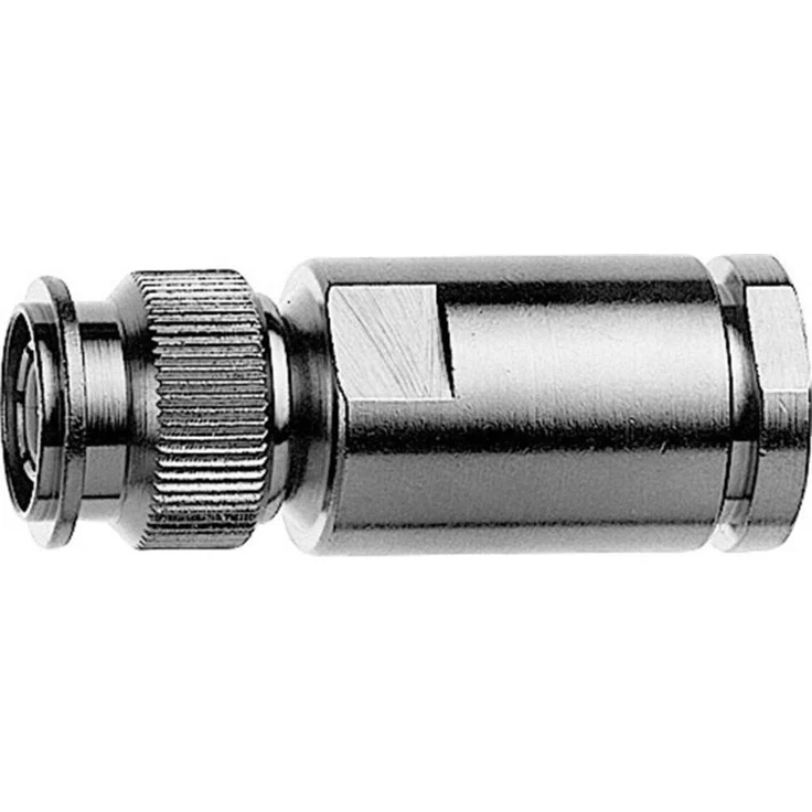 Telegärtner TNC-Kabelstecker 50 Ohm, Druckverschraubung IP67, für RG-213/U und RG-214/U, koaxialer Steckverbinder 11 GHz