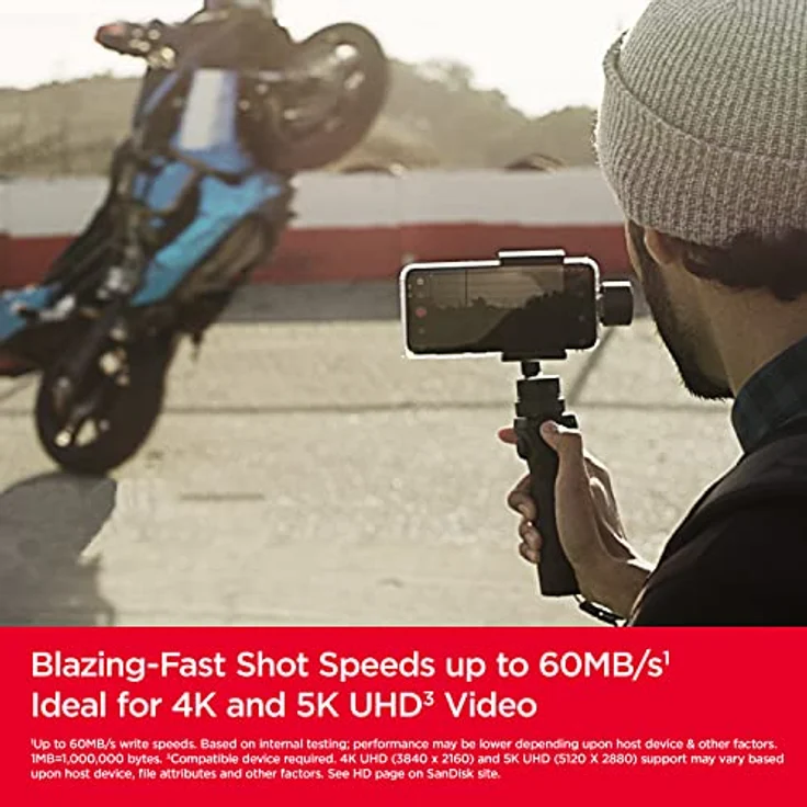 SanDisk Extreme® Mobile microSDHC card 32 GB Class 10, UHS-I, UHS-Class 3, v30 Video Speed Class incl. SD adapter, A1 – Bild 4