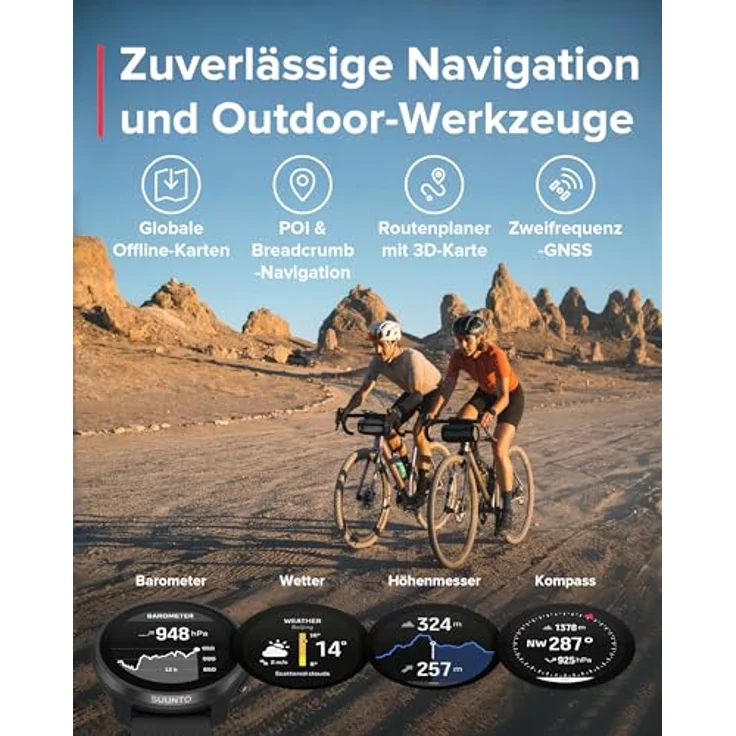 Suunto Race S, Sportuhr + Smartwatch, All Black – Bild 6