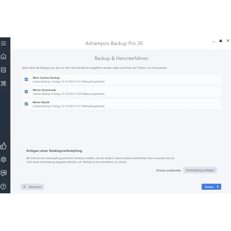Ashampoo Backup Pro 17, leistungsstarke Datensicherungssoftware mit Echtzeit-Backup-Funktion für Profis – Bild 6