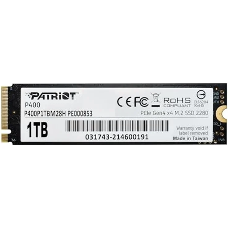 PATRIOT P400P1TBM28HP400 P400 internal SSD 1 TB M.2 2280 PCIe Gen – Bild 4