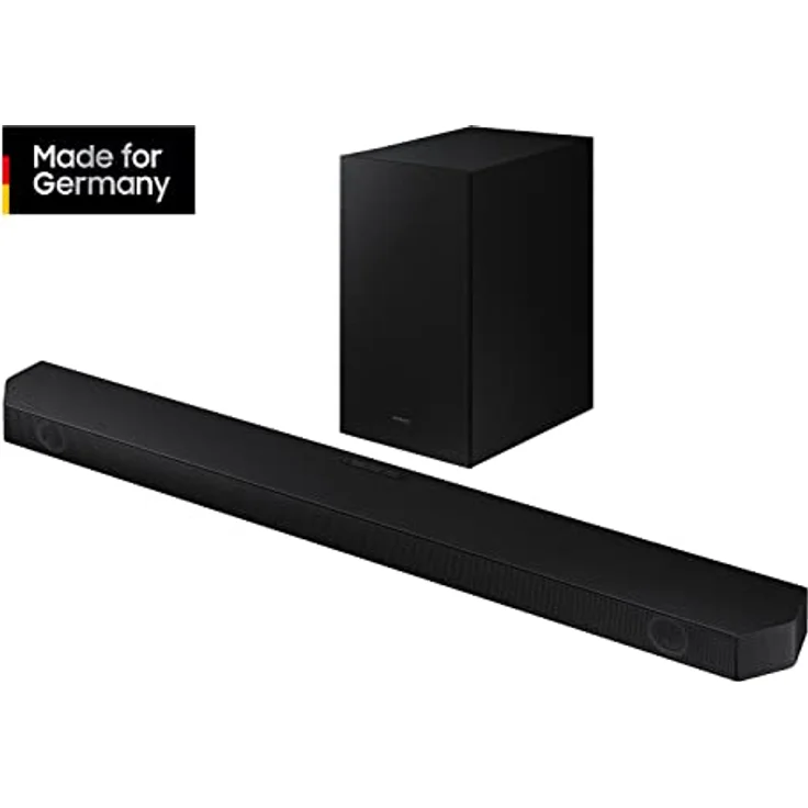 Samsung HW-Q64GC 3.1-Kanal Q-Soundbar mit Subwoofer, Dolby Atmos/DTS Virtual:X, Q-Symphony, Adaptive Sound Lite [2023] – Bild 2