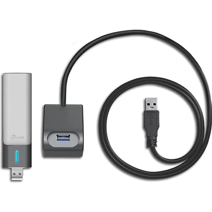 TP-Link Archer TX20UH WiFi 6 WLAN Stick für PC, USB WLAN Adapter AX1800 Dualband, MU-MIMO, WPA3, USB 3.0, nur Kompatibel mit Windows 10/11, Schwarz – Bild 2