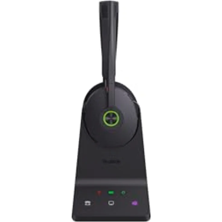Yealink WH68, DECT & Bluetooth kabelloses Dual Headset mit Hybrid-ANC, Microsoft Teams zertifiziert, inklusive Workstation – Bild 2