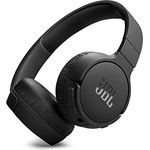 JBL Tune 670NC – Kabellose On-Ear-Kopfhörer mit adaptivem Noise-Cancelling und faltbarem Design – Bis zu 44 Stunden Akkulaufzeit mit Schnellladefunktion – Schwarz