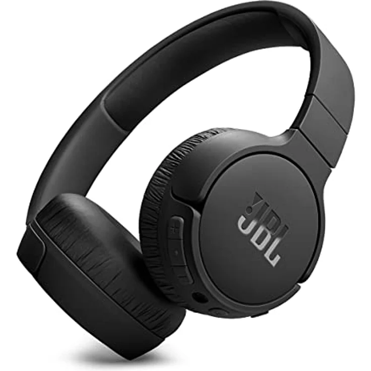 JBL Tune 670NC – Kabellose On-Ear-Kopfhörer mit adaptivem Noise-Cancelling und faltbarem Design – Bis zu 44 Stunden Akkulaufzeit mit Schnellladefunktion – Schwarz – Bild 1